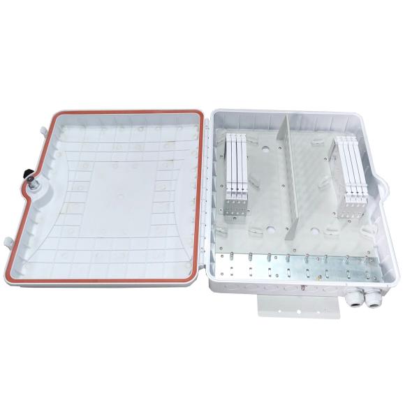 Waterproof FTTH Fiber Optic Terminal Box Support Cable Entry Without Cutting