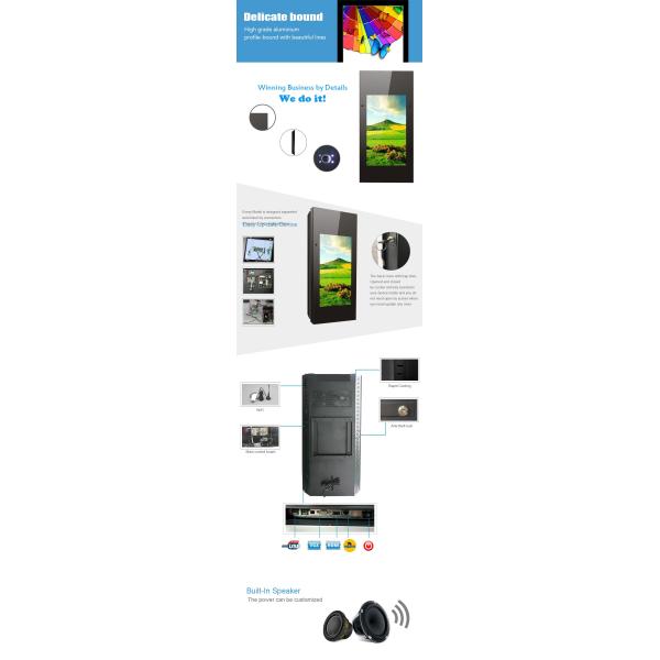 32 Inch Capacitive Touch Screen Wall Mount Lcd Display Android 4.4 Digital Signage Sign Board