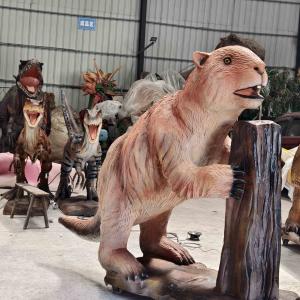 Life-szie Ice Age Animated Castoroides Customization
