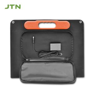 40W Monocrystalline Solar Panel Portable Charger Overlapping Custom