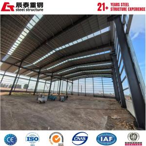 Modular factory prefabricated hot-rolled H-shaped steel structure workshop