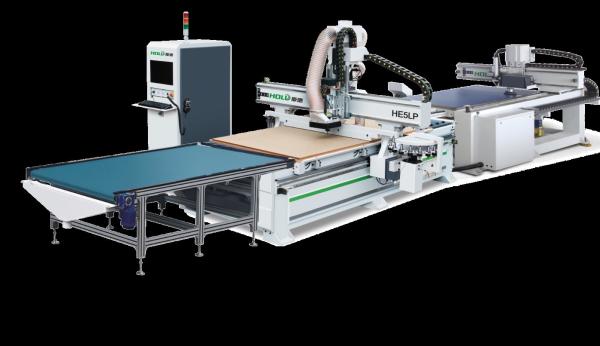 ACM Fabricated CNC Panel Router Flexible With Labeling System Loading Unloading