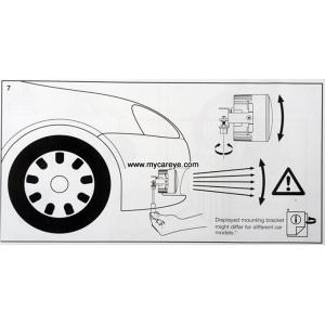 Ford Ka front fog lamp assembly LED daytime running lights drl wholesale