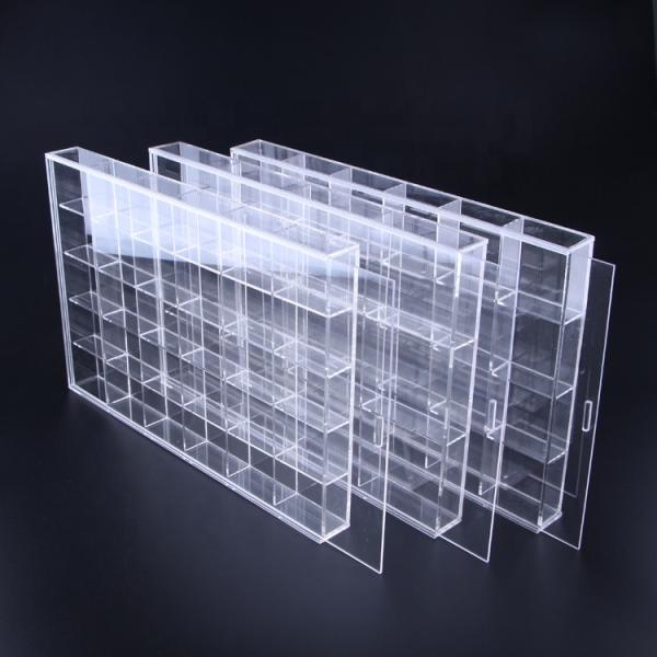Blind box display stand acrylic transparent hand-made artwork wall-mounted display rack doll storage cabinet