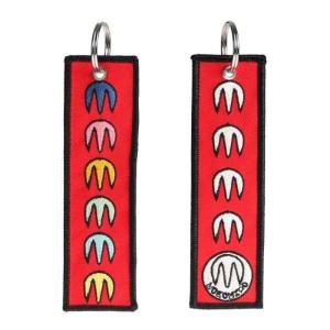 Wholesale Customizable Remove Before Flight Embroidered Keychain For Special Occasions from china suppliers