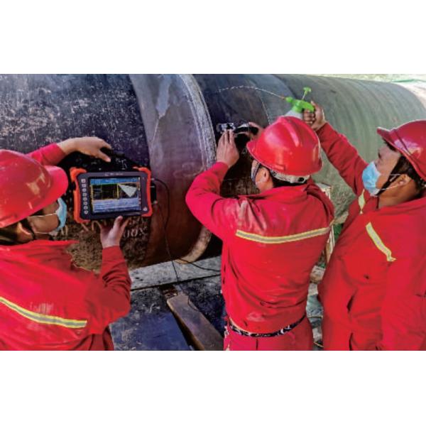 TOFD Portable Phased Array Ultrasonic Flaw Detector HPA-620