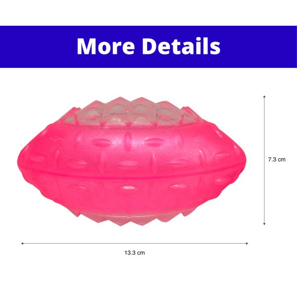 TPR Dog Chew Toy Safe Non-Toxic Durable For Aggressive Chewers Teeth Cleaning