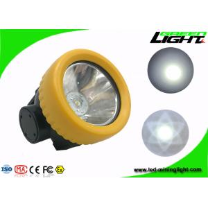 0.74W 5000lux Strong Brightness LED Mining Light IP68 Waterproof 1000 Battery