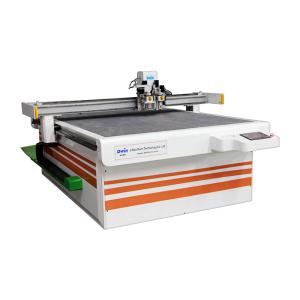 High Speed Oscillating Knife Cutting Machine CNC Round For Leather