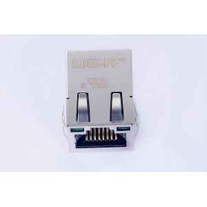 Wholesale 1X1 10/100Base Magnetic RJ45 Jack Tab Up With G/Y LEDs 08B0-1A1T-03-F from china suppliers