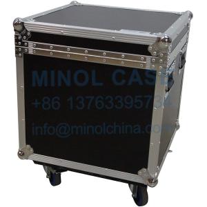 Flight Case Pro Audio Touring 22 X 22 X 22 Utility Road Trunk Case With Wheels