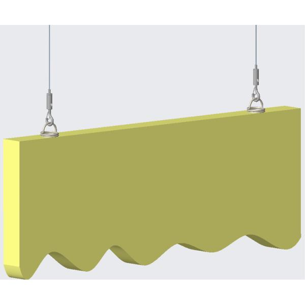 Acoustic Panel Hanging System With Adjustable Cable Grippers 1.5mm Wire Rope