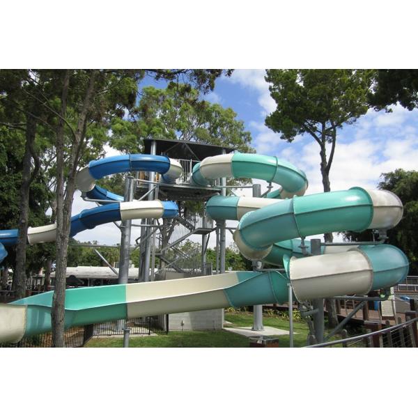 Water Park Ride Big Play And Slides Fiberglass Tube Swimming Accessories Pool For Kids