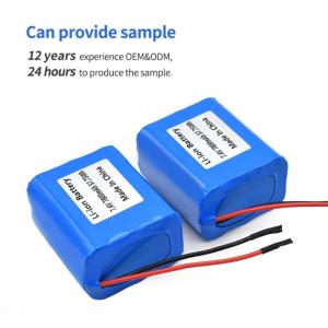 2600mah 3000mah 3.7V 7.4V 7800mah 9ah 18650 Lithium Ion Battery Packs Rechargeab
