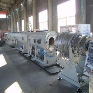 Customized Request HDPE Pipe Extrusion Machine with Exhaust and Customization