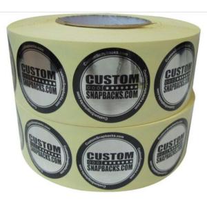 Wholesale Personalised Glossy Silver Custom Printed Hologram Stickers Polyester Film Material from china suppliers