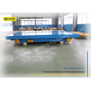 Heavy Duty Warehouse Carts Material Handling Equipment Customized Rail Gauge