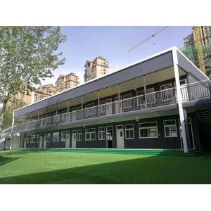 Class A Fireproof Movable Modular Homes 2.5mm Steel Frame