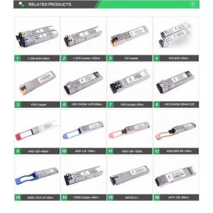 1000Base-BX GLC-BX-10U 10km 1310nm 1550nm 1.25G SFP Optical Module
