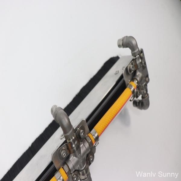 High Pressure 7.5 M Adjustment Handle Water Spray Brush for Solar Panel Roof