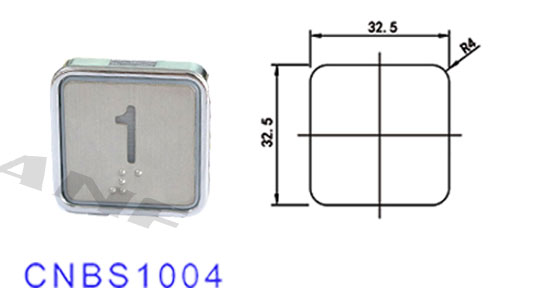 Non Touch Elevator Push Button Lift Touchless Button