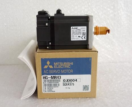 HG-MR43 Mitsubishi MR-JE Series 400W Servo Motor 3-phase 200 VAC to 240 VAC Original adn New