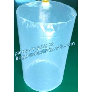 Heavy duty plastic drum liners, Clear Poly Drum Liners, Aluminum Round Bottom