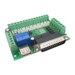 5 Axis Mach3 CNC Stepper Motor Driver Adapter Interface Breakout Board with USB
