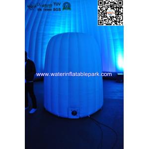 Commercial Beautiful Inflatable Lighting Tent / Bubble Camping Tent With LED