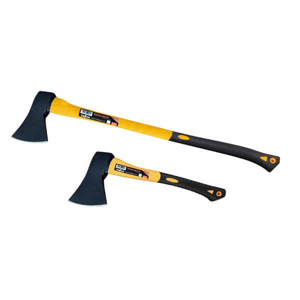 Axe with fiberglass handle