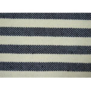 Anti - Static harmless black and white striped fabric Tear - Resistant