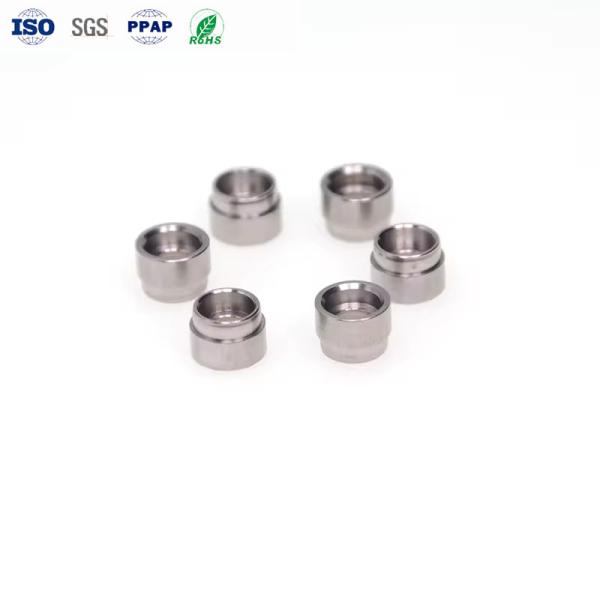 Custom CNC Turning Parts Stainless Steel Brass 1000pcs MOQ