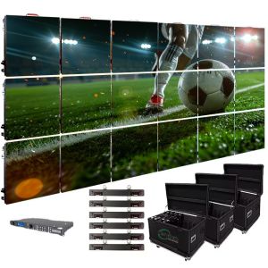 China P2.97 P3.91 Full Color LED Video Wall with 5000 cd Brightness for Indoor and Outdoor Advertising on sale