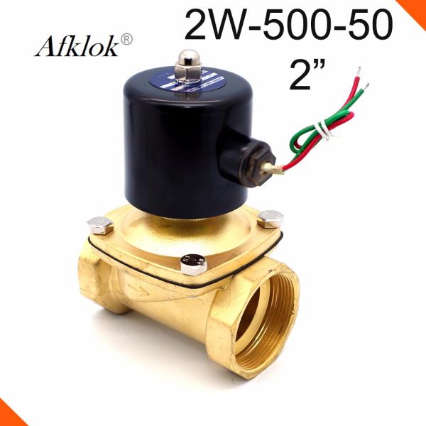 Low Pressure 10bar Direct Acting 1-1/4" Brass water Solenoid Valve 24v