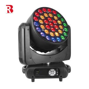 Outdoor DMX512 37*15W RGBW LED Moving Head Stage Light With Advanced Cooling