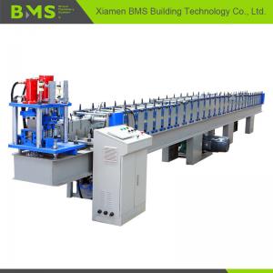 China Hydraulic Cut Rolling Shutter Forming Machine For Door Frame / Door Slat Making on sale