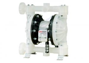 Wholesale 1 Inlet / Outlet Air Operated Diaphragm Pump With Nitrile Elastomer PTFE Ball Valve from china suppliers