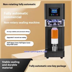 2025 Most Popular Transparent Can Drink Sealing Machine Automatic Beverage