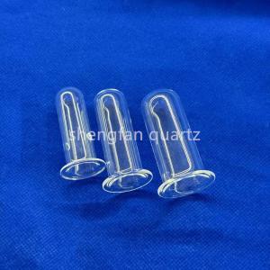 One End Sealing Bottom Or Round Bottom Quartz Glass Tube