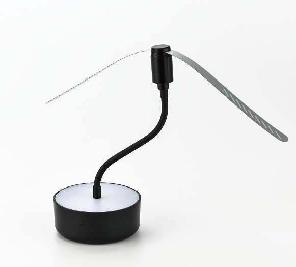 Summer Savior Portable Table Fan with Soft Blades Keep Flies Away Indoors and