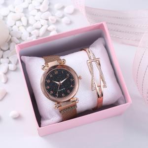 Wholesale Multifunction Wrist Watch Gift Set 8mm Thickness With Gypsophila dial from china suppliers