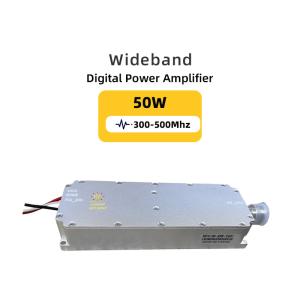 50W Anti-FPV Module 300–500MHz GaN RF Power Amplifier | High-Power UAV & FPV Signal Jammer | Long-Range Drone Defense, Compact Design, Efficient Heat Dissipation for Anti-Drone Systems