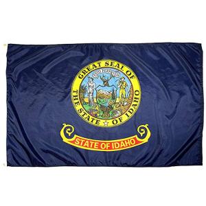 State of Idaho Flag 3x5 ft Outdoor Dupont Heavy duty Nylon US Flags Brass
