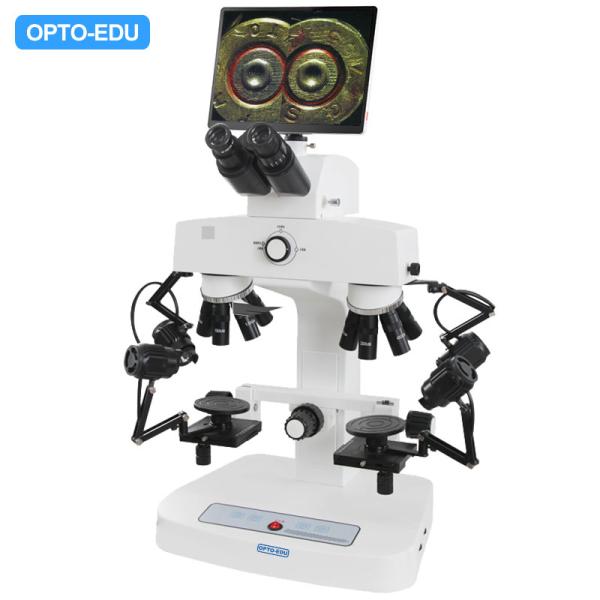 OPTO-EDU 10.5" LCD Pad Forensic Comparison Microscope with 2x~240x Magnification