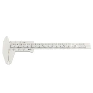 CE Microblading Plastic Vernier Calipers Eyebrow Tattoo Measuring Calipers