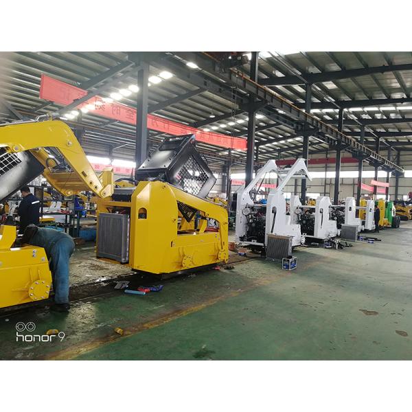 100HP Mini Skid Steer Loader With Weichai Diesel Engine WP4.1