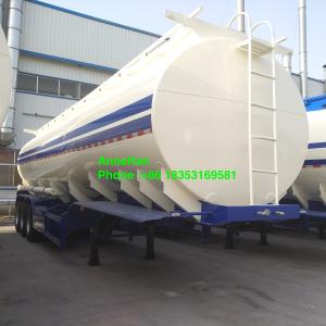 Wholesale Q235 50000L 3 Axles Oil Tank Trailer With Two Pipes from china suppliers