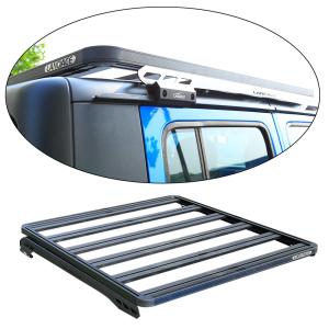 China Electrophoresis and Powder Coating 4x4 Roof Basket for Jeep Wrangler JT Roof Rack on sale