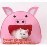 China soft felt pet house, Pet Beds & Accessories, Felt pet house, Felt cats pet bed, felt pet house for dog or cats for sale