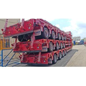 CIMC Heavy Duty Semi-Trailer Lowboy with Loading Capacity 30T 100T 3 Axles 4